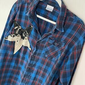 Madam Posy Upcycled Womens Flannel Shirt Medium